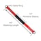 Tie 4 Safe 2" x 60" Axle Straps w/ Sleeve & D Rings, WLL, 3,333 lbs., PK20 RT41A-60M18-R-C-20 - alternate 4